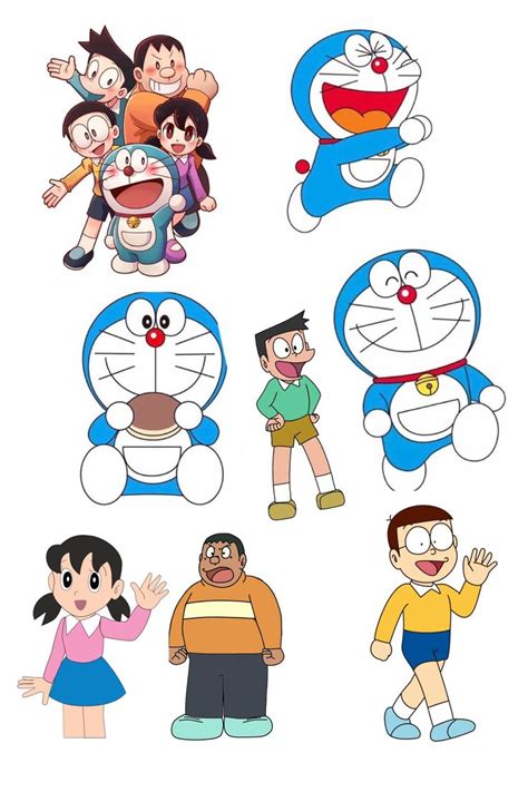Topper Doraemon Kartun Seni Pop Ilustrasi Karakter