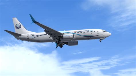بازنقش بوئینگ 737 هواپیمایی آسمان