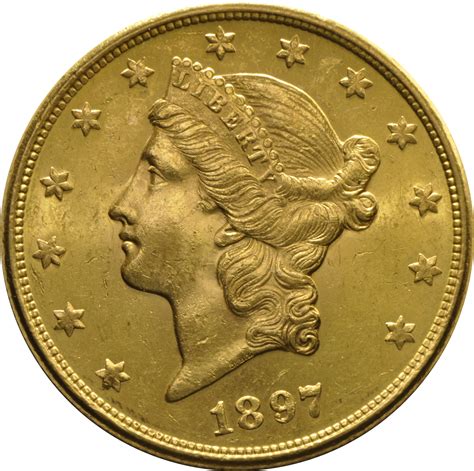 Maybe you would like to learn more about one of these? 1897 $20 Double Eagle Liberty Head Gold Coin, San Francisco - $1,712