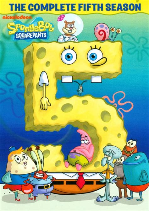 Spongebob Squarepants The Complete 5th Season 4 Discs