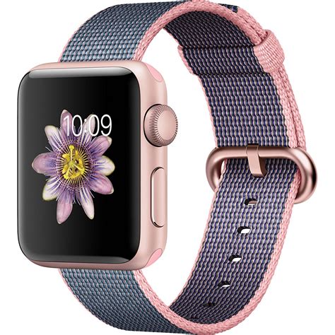 It comes in a yellow or rose gold coating, as well as a duo of rhodium finishes. Apple Watch Series 2 - 38mm Rose Gold Aluminum Case with ...