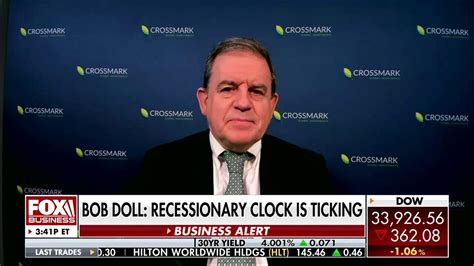 Crossmarks Bob Doll Cautions Investors Recession Clock Is Ticking