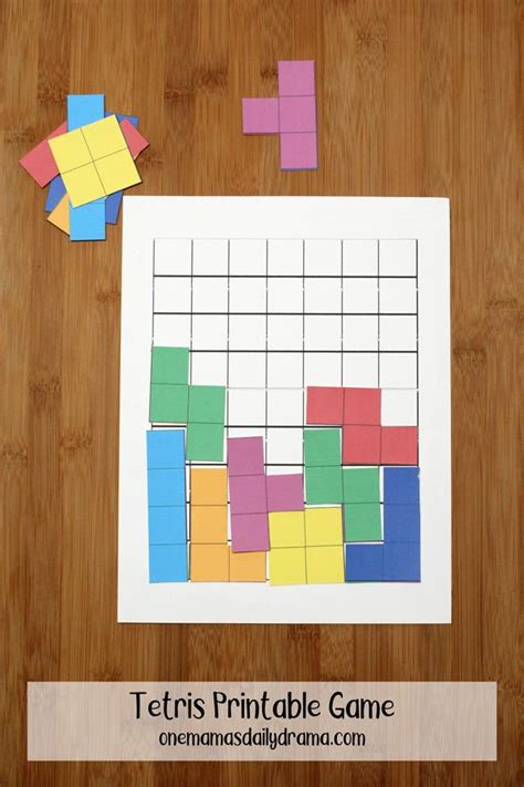 Juegos de multiplicaciones para en resumen los juegos de matemáticas para niños de educapeques estandividios por edades y areas. Tetris Printable Game for Kids | Juegos para niños, Matematicas primero de primaria, Juegos ...