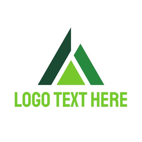 Abstract Green Triangle Logo Brandcrowd Logo Maker Brandcrowd