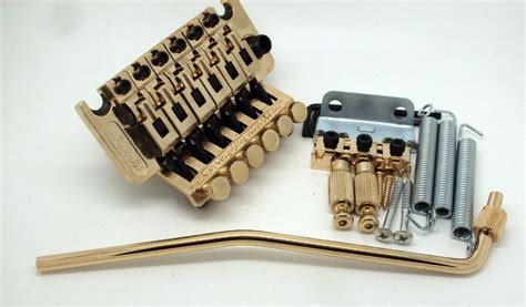 Floyd Rose Gold Lic Tremolo Bridge Double Locking System For Electric
