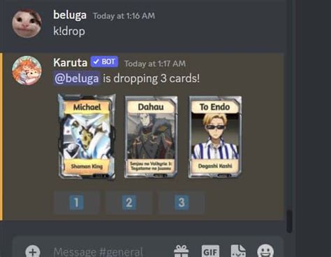 How To Use Karuta Discord Bot Karuta Bot Commands Cyberithub