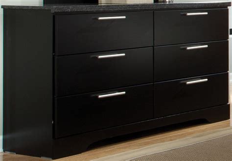 Check spelling or type a new query. Atlanta Ebony Black 6 Drawer Dresser, 65009, Standard ...
