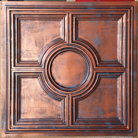 Enjoy free shipping on most stuff, even big stuff. rustic copper ceiling tile (With images) | Faux tin ...