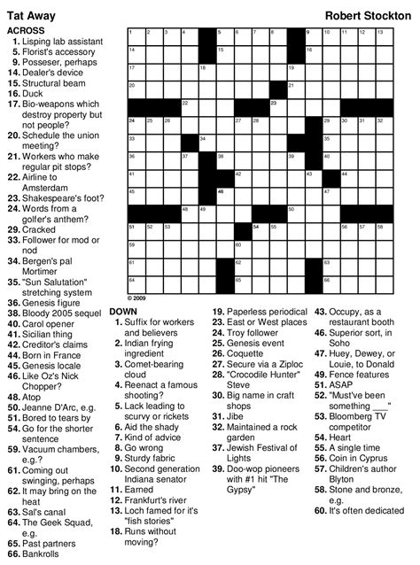 Besides having access to printable crossword puzzles at anytime, free printable crossword puzzles offer players a whole new level of enjoyment. Printable Games for Adults | Activity Shelter