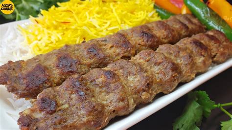 Irani Kebab Koobideh With Homemade Skewers Persian Kabab By Aqsas