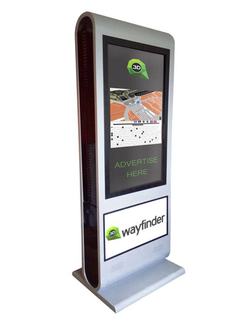 Wayfinder With Digital Signage Software 3d Wayfinder