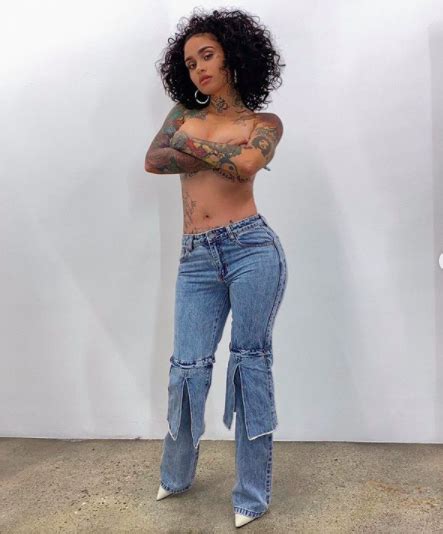 Kehlani Shares Spicy Topless Photo Shows Off Her Figure Thejasminebrand