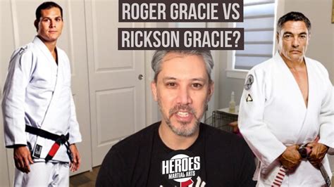 Who Would Win Between A Prime Rickson Gracie Vs Roger Gracie Youtube