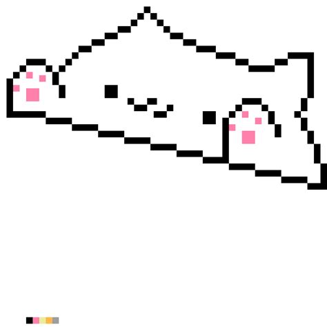 Editing Bongo Cat Free Online Pixel Art Drawing Tool Pixilart