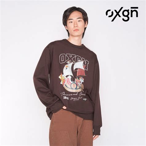 Oxygen X One Piece Thousand Sunny Print Pullover Mens Fashion Tops