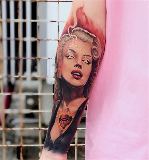 50 Stunning Marilyn Monroe Tattoo Designs Image Ideas