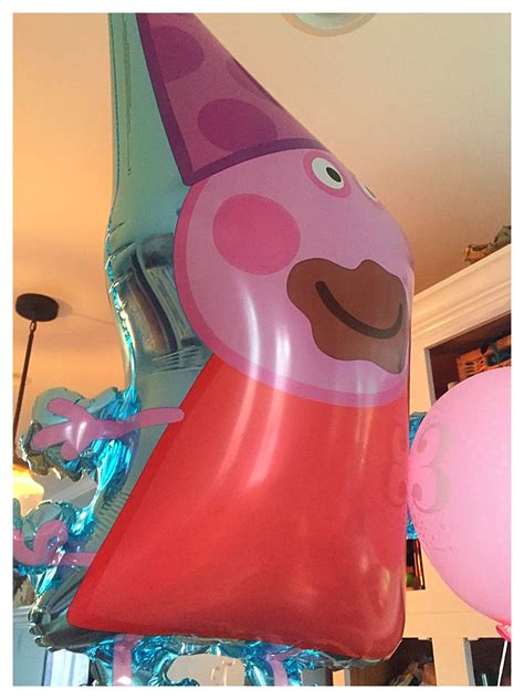 Balloon Peppa Pig Party Float Balloons Outdoor Decor Globes