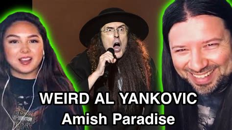 Reaction Weird Al Yankovic Amish Paradise Rip Coolio Gangstas Paradise