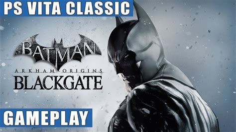 Batman Arkham Origins Blackgate Ps Vita Gameplay Ps Vita Classic
