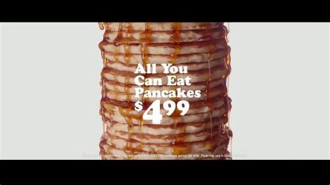 Ihop All You Can Eat Pancakes Tv Commercial Pancake Tower Ispot Tv