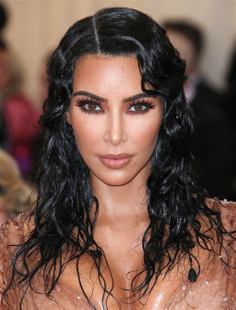 Kim Kardashian Wet Hair Look Kim Kardashian Is Mainly A Phenomenon