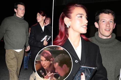 New Couple Dua Lipa And Callum Turner Step Out Together For The First Time News And Gossip