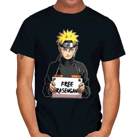 Free Rasengan Naruto T Shirt The Shirt List Naruto T Shirt