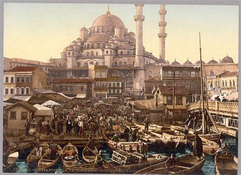 Arşivden Çıkarılarak Renklendirilen Yüksek Çözünürlüklü Eski İstanbul