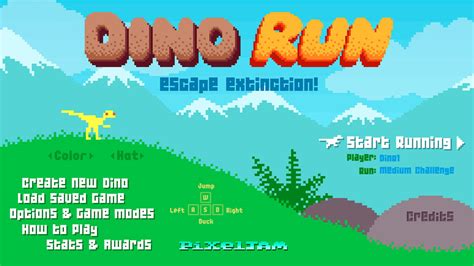 Dino Run A Fantastic 8 Bit Adventure That You Can Play For Free The