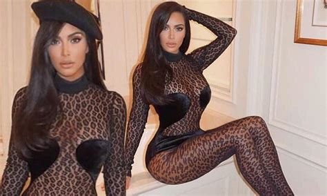 Kim Kardashian Leaves Nothing To The Imagination In Eye Popping Sheer