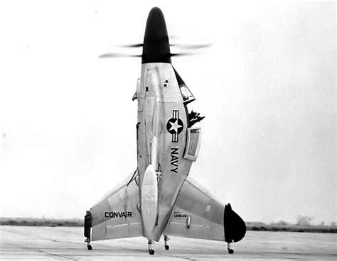convair xfy pogo experimental tail sitter vertical takeoff and landing vtol aircraft