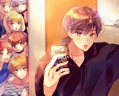 Bts jin bts jungkook taehyung namjin jin chibi seokjin fanart kpop bts anime kpop drawings. Jin x Bts Fanart | ♡ | Animasi, Ilustrasi, Gambar