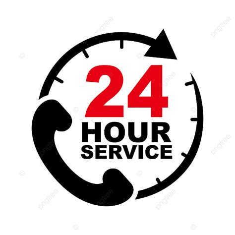 24 Hour Service Logo