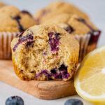 Healthy Lemon Blueberry Muffins Gimme Delicious