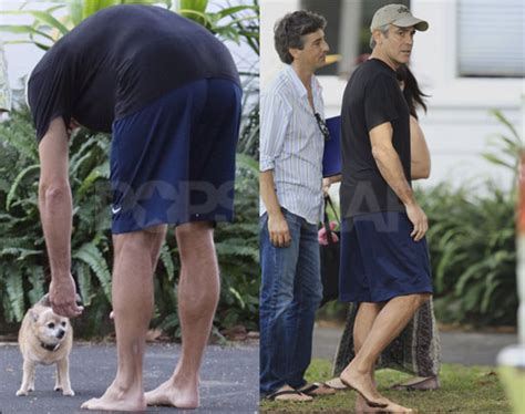 George Clooney With His Ass In The Air Naked Male Celebrities