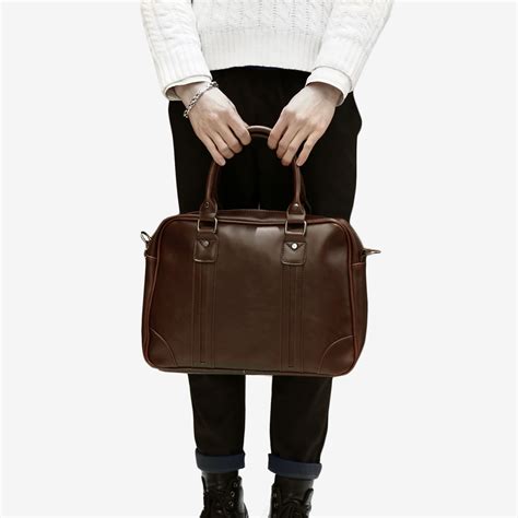 Seto Signature Hand Carry Bag Vintage Brown