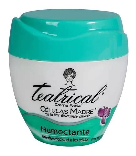 Creme Crema Facial Humectante Teatrical Células Madre Para Todos Os Tipos De Pele De 200g 30