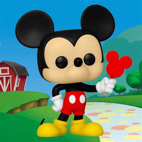Mickey And Friends Funko Pop Mickey Mouse With Red Popsicle 1075