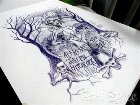 Zombie Girl Zombie Girl Sketch Tattoo Design Graveyard Tattoo