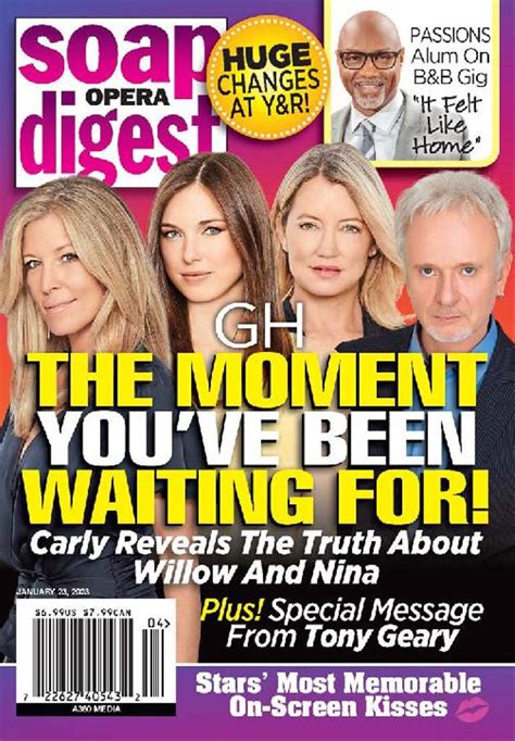 Soap Opera Digest January Digital Discountmags Com