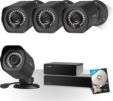 Best Zmodo Wireless Home Security Cameras System 1080p 8ch Hdmi Nvr