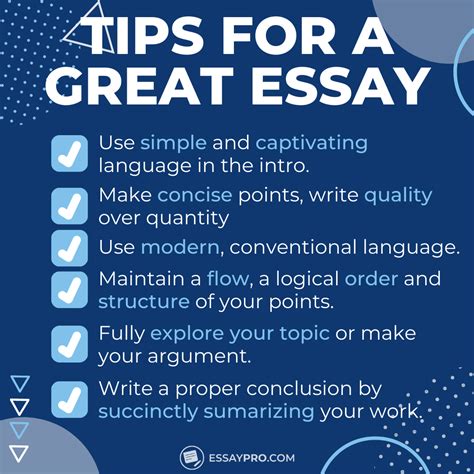 Tips For A Great Essay In Essay Writing Skills Essay Writing