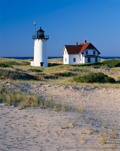Cape Cod National Seashore Ma Race Point Lighthouse 1876 Amid The