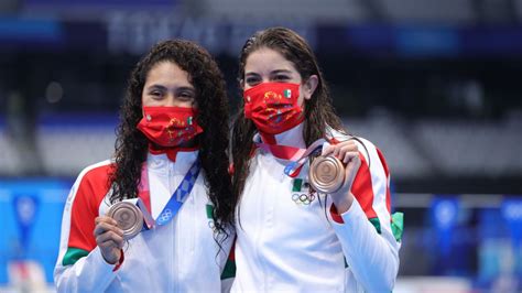 México Se Cuelga La Medalla De Bronce En Clavados Femenil De Los Juegos De Tokio 2020