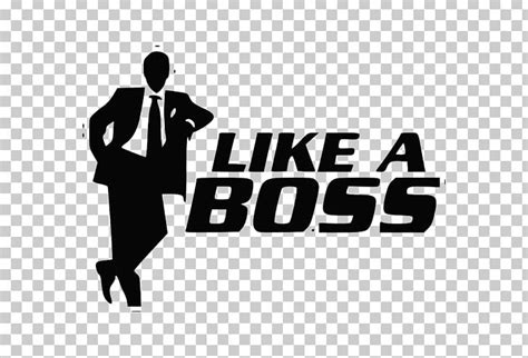 Logo Graphics Sticker Png Clipart Area Black Black And White Boss