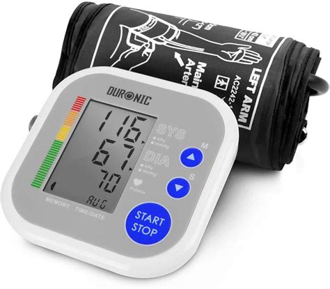 An Automatic Blood Pressure Monitor With Thermometer