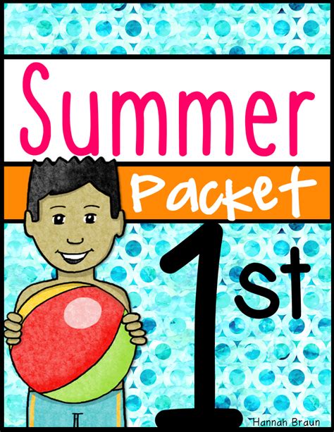 Summer Packet 1st The Classroom Key