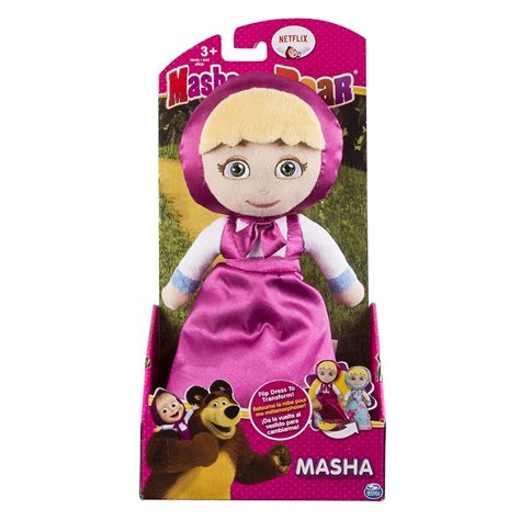Tv And Movie Character Toys Transforming Doll Masha Masha And The Bear