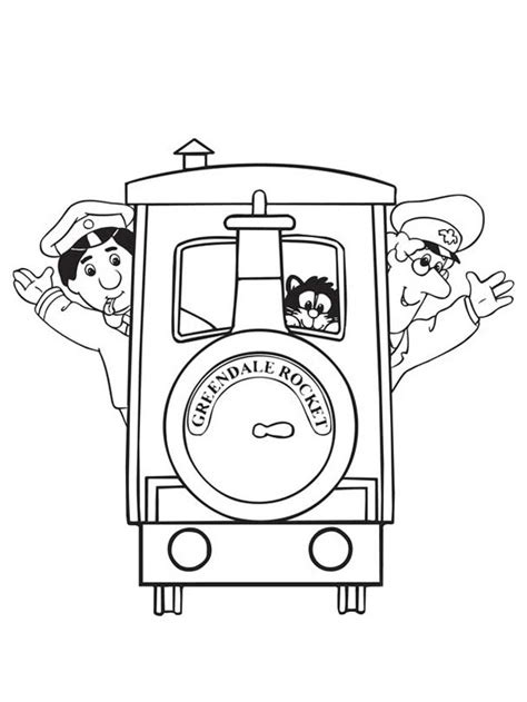 Postman Pat Coloring Pages Coloring Pages