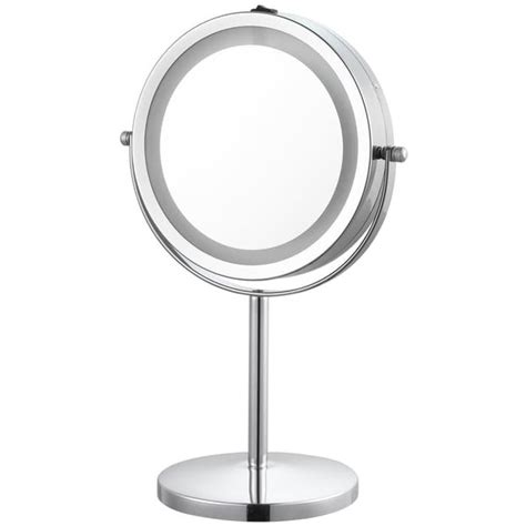 Jual Cermin Rias Vanity Mirror Kaca Makeup 17 5 Cm With 7x Zoom And Lampu